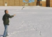 Matt Launches Foam Airplane